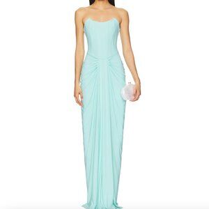 Deme by Gabriella x REVOLVE Pearl Gown Aqua Size Small
